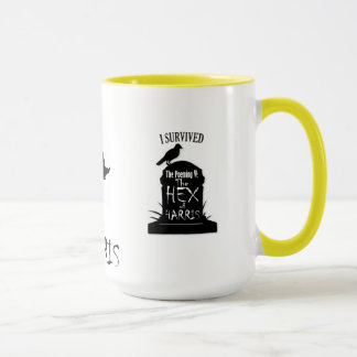 Taza Hex de Harris mug con AMBOS LOGOS!