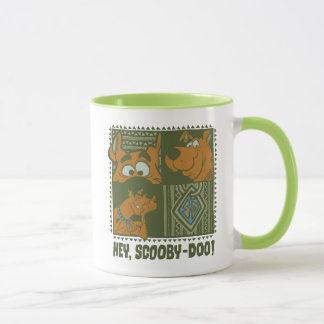 Taza Hey Scooby-Doo Tribal Square Graphic