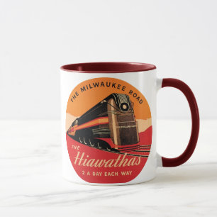 Taza Hiawathas Milwaukee Road