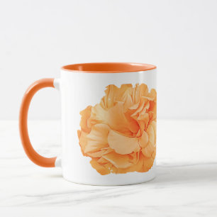 Taza Hibiscus Rosa Doble amarillo Petalado