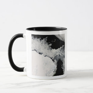 Taza Hielo marino en el océano meridional