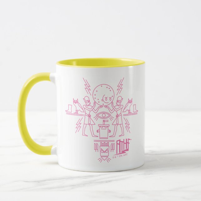 Taza Hieroglíficos de la Fuerza del Hambre de los Adole (Izquierda)