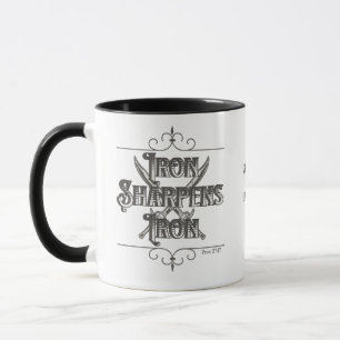Taza Hierro gris y plateado Acaricia hierro