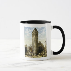 Taza Hierro plano que construye New York City, vintage