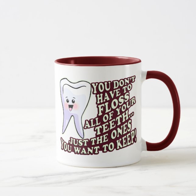 Taza Higienista dental del dentista (Derecha)