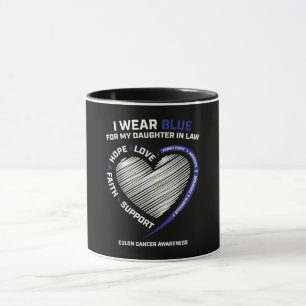 Taza Hija Colorrectal En La Conciencia Sobre El Colón D