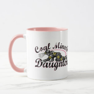 TAZA HIJA DEL MINERO DE CARBÓN