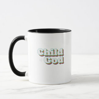 Taza Hijo de Dios Vintage Inspiración Cristiana