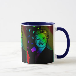 Taza Hilary Clinton Memorabilia Keepsake Coffee Mug