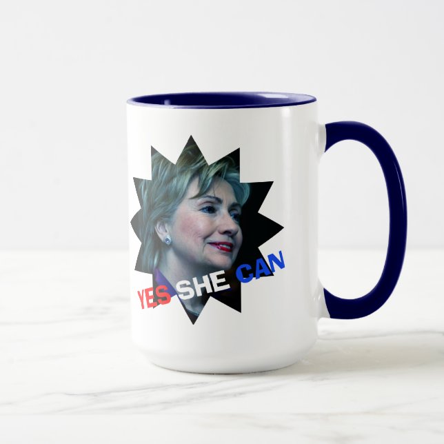 Taza Hillary Clinton 2016 - Sí Puede - Mug (Derecha)