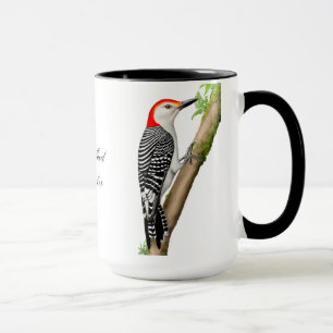 Taza hinchada rojo del personalizable de la