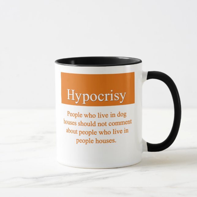 Taza Hipocresía (Derecha)