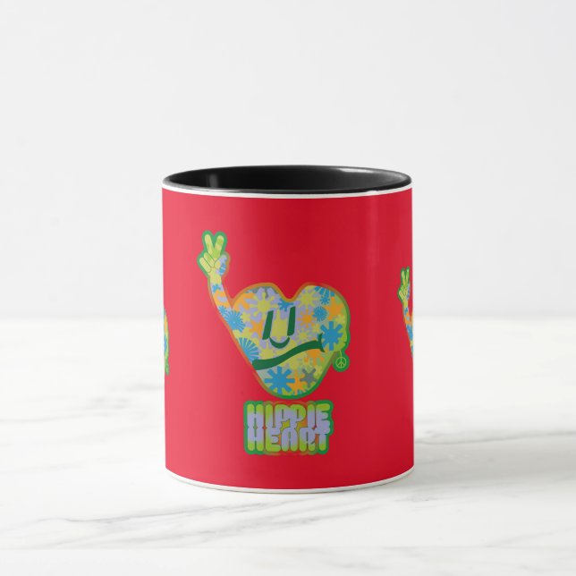 Taza Hippie Heart ICON 2024 BY MASANSER (Centro)
