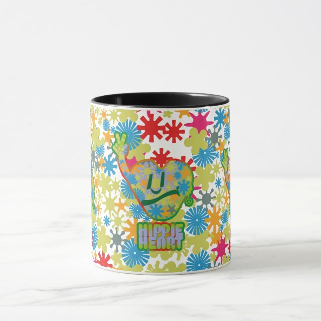 Taza Hippie Heart ICON 2024 BY MASANSER (Centro)