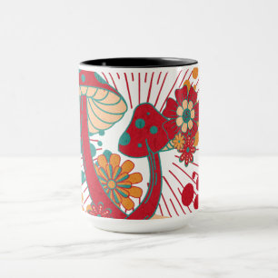 Taza Hippie Soul Viaje Verano Vintage