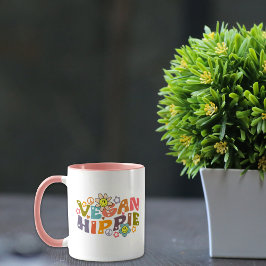 Taza Hippie Vegano