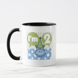 Taza Hippo 2ª camisetas de cumpleaños y regalos
