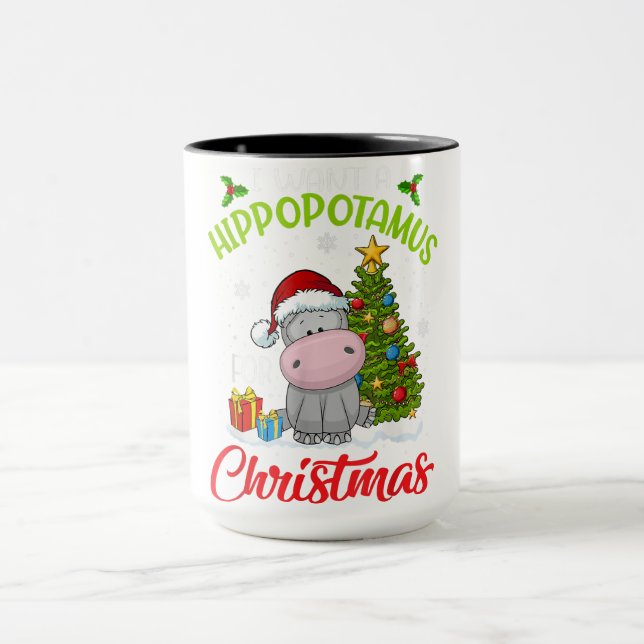 Taza Hippo Lover Mug Tumbler | Regalos Mug | Regalo de  (Centro)