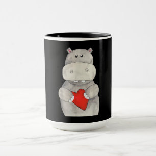Taza Hippopótamo cutáneo  Love Hippo