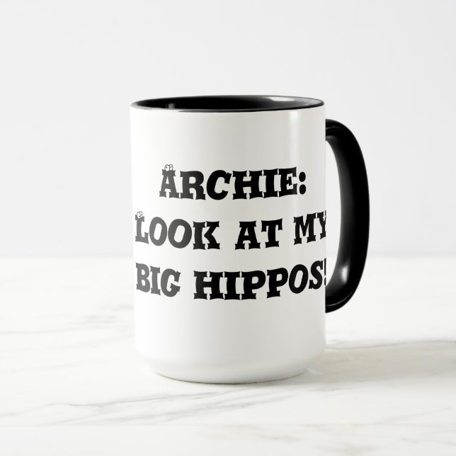 TAZA HIPPOS DE ARCHIE (Anverso derecho)