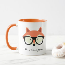 Taza Hipster Red Fox