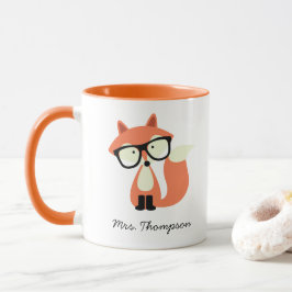 Taza Hipster Red Fox