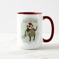 Hipster Sloth | Lenta tu rollo