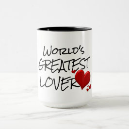 Taza Hipster world's greatest lover cute funny coffee