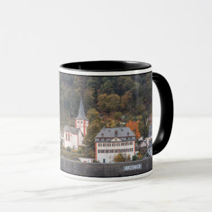Taza Hirzenach Alemania Recuerdo