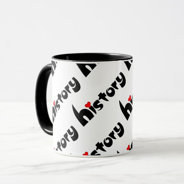 Taza Historia Corazón pequeño (Anverso izquierdo)