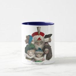 Taza Historia de gato vintage Ancestros Gato gracioso h