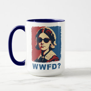 Taza Historia de la Enfermera Florence Nightingale WWFD