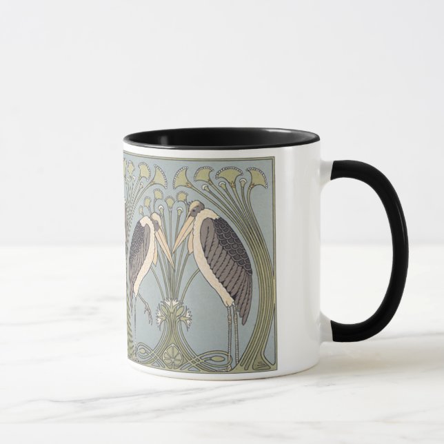 Taza Historias de Art Nouveau antiguas (Derecha)