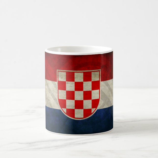 Taza histórica croata de la bandera (Centro)