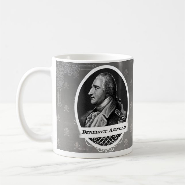 Taza histórica de Benedicto Arnold (Izquierda)