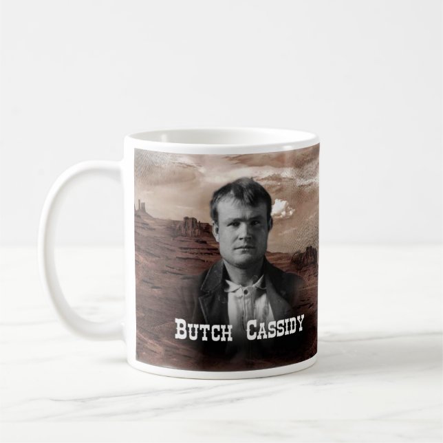 Taza histórica de Butch Cassidy (Izquierda)