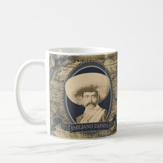 Taza histórica de Emiliano Zapata (Izquierda)