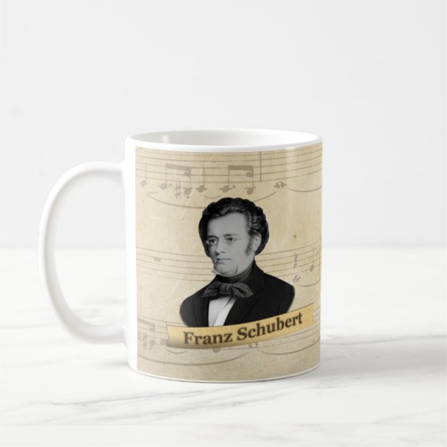 Taza histórica de Franz Schubert (Izquierda)