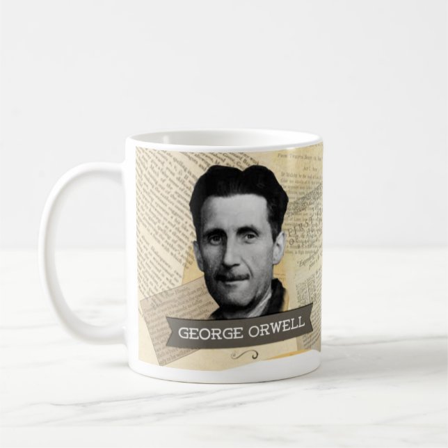 Taza histórica de George Orwell (Izquierda)