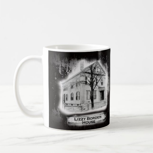 Taza histórica de la casa de Lizzy Borden (Izquierda)
