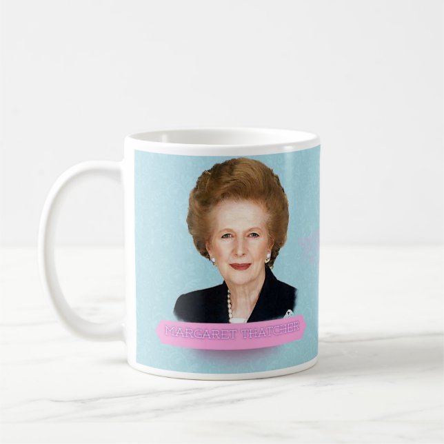 Taza histórica de Margaret Thatcher (Izquierda)