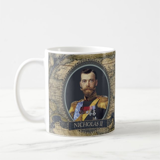 Taza histórica de Nicolás II (Izquierda)