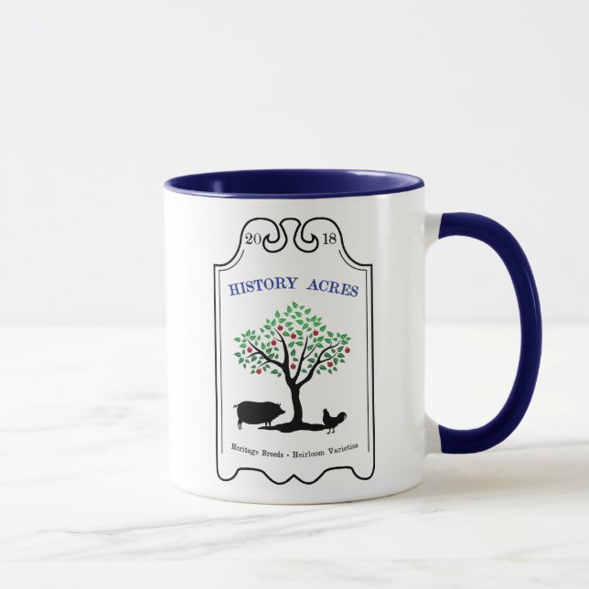 Taza Histórico Acres Coffee Mug  (Derecha)