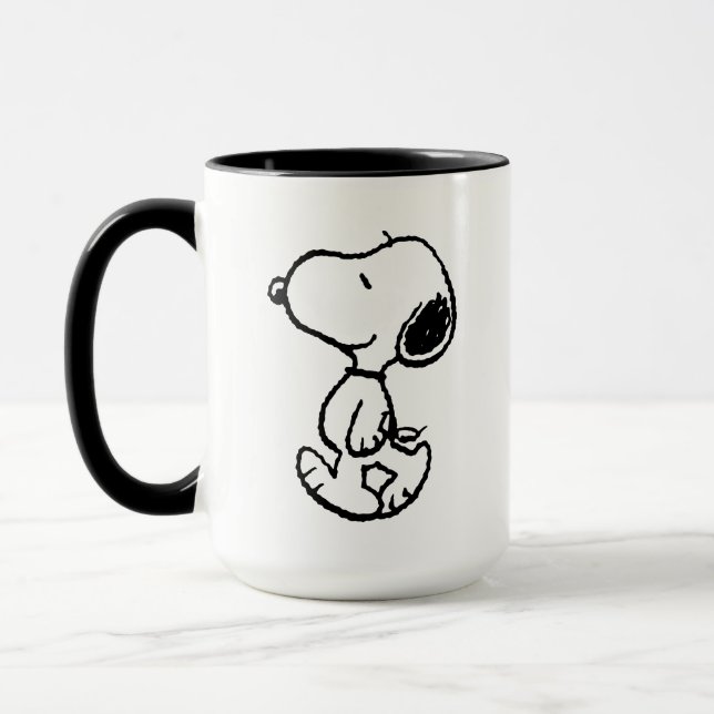 Taza Historietas clásicas de Snoopy (Izquierda)