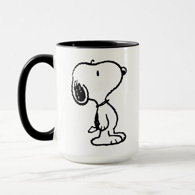 Taza Historietas clásicas de Snoopy (Izquierda)