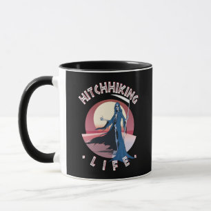 Taza Hitchwalk Life - Hitchhiker Grim Reaper