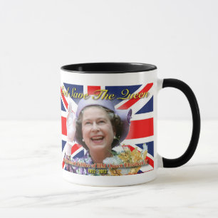 Taza HM Queen Elizabeth II Diamond Jubilee