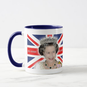 Taza HM Queen Elizabeth II - Foto a favor