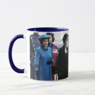 Taza HM Queen Elizabeth II-Margaret Thatcher