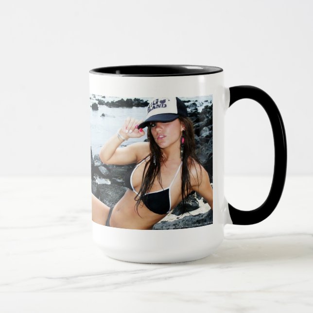 Taza ¡Ho Brah! ¡Big Island Bomb Coffee Mug! (Derecha)